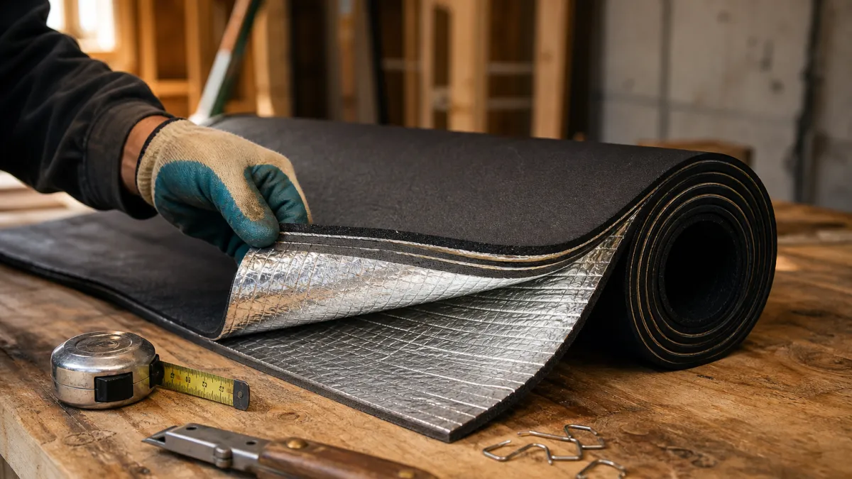 Triso noir : l'isolant mince haute performance pour vos travaux